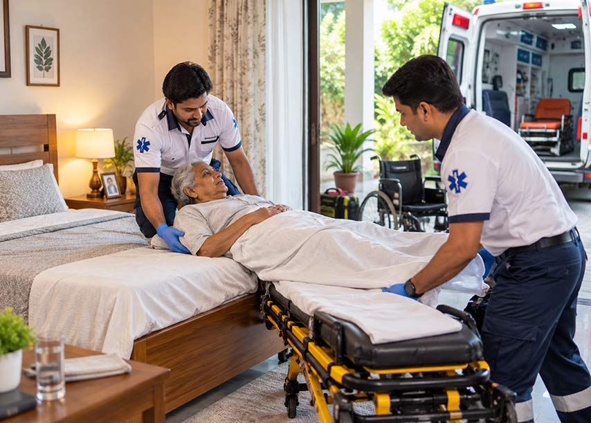 Bed to Bed Transfers Handled By Professional Ambulance Services